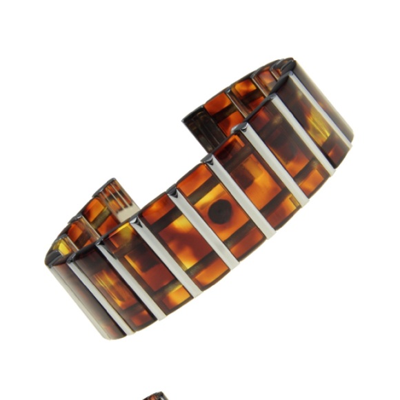 Magnet Bangle Bracelet with Faux Tortoise Shell Excellent Condition, 10/10 - Picture 7 of 7